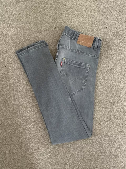 LEVIS 508 Slim Tapered Fit Jeans 13- 14 Years  28x30 Stretch Boys