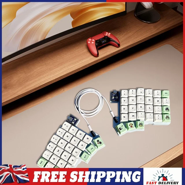 SPLIT KEYBOARD WIRED Ergonomics Keyboard Support QMK/VIAL Split-layout ...