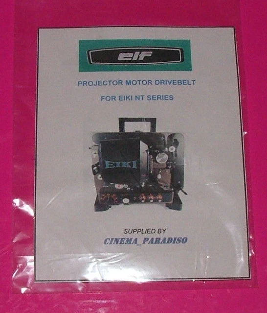 ELF EIKI NT SERIES 16mm PROJECTOR COMPLETE FILM GATE & LENS - Foto 8