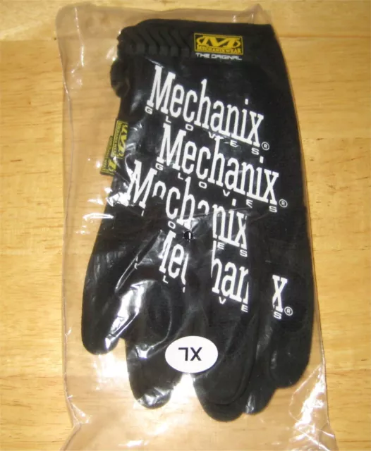 Mechanix Wear Original XL Gloves Black XL XLarge MG-03-011 New