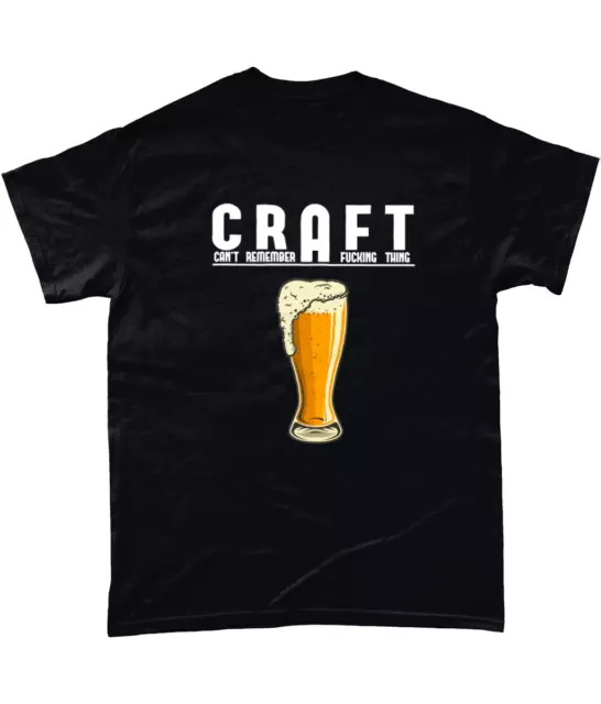T-shirt divertenti da uomo CRAFT novità t-shirt abbigliamento maglietta scherzo regalo di compleanno