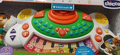Chicco 44 gatti Giocattolo Strumento Musicale Chicco 37 Pulsanti Pile x Bambini 1anno+ 