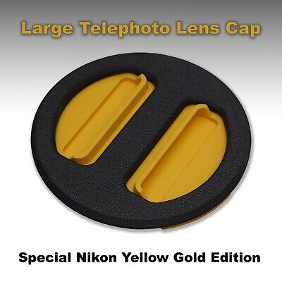 Custom Gold Edition Lens Cap for Nikon AF-S NIKKOR 600mm f/4E FL ED VR