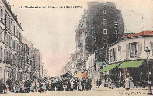93 - SAN63371 - MONTREUIL SOUS BOIS - La Rue de Paris