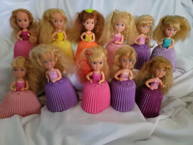 Tonka Cupcake Surprise Dolls Lot of 11 Dolls