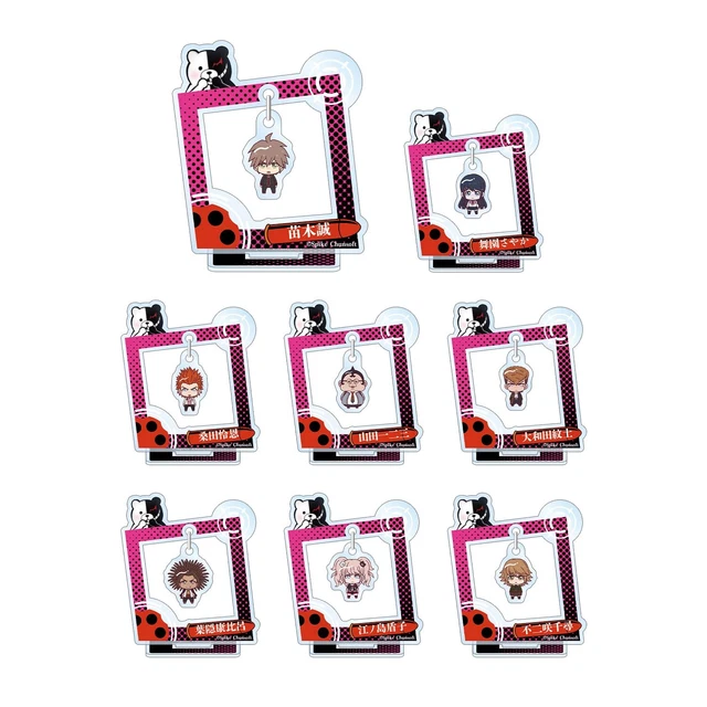 Danganronpa 1 2 Reload Trading Chokon! swing Acrylic Stand Ver.A 8 pieces BOX