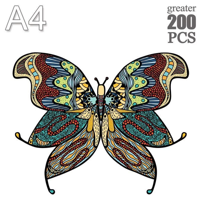 Butterfly Irregular Shaped Puzzle Children Intellectual Educational Gifts Games