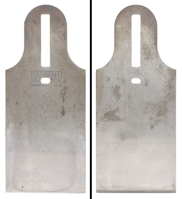 Founder's Grade Cutting Iron for 2 3/8" Sargent No. 718 Plane -  mjdtoolparts