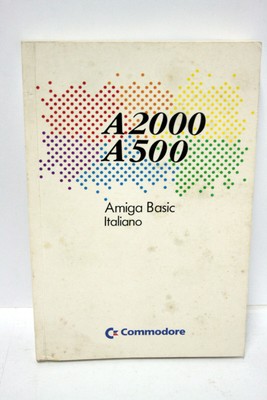 HANDBUCH AMIGA BASIC DEUTSCH COMMODORE A2000 A500 Manuale tedesco ottimo 