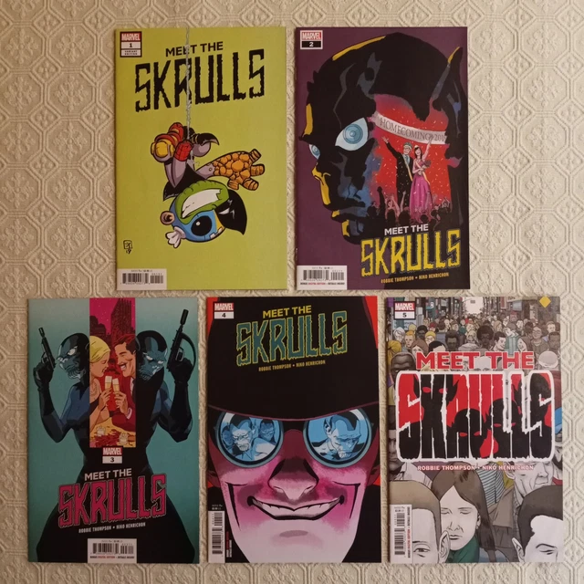 Meet The Skrulls 1 Young Variant 2 3 4 5 NM 1st Warners 2019 MCU Secret Invasion