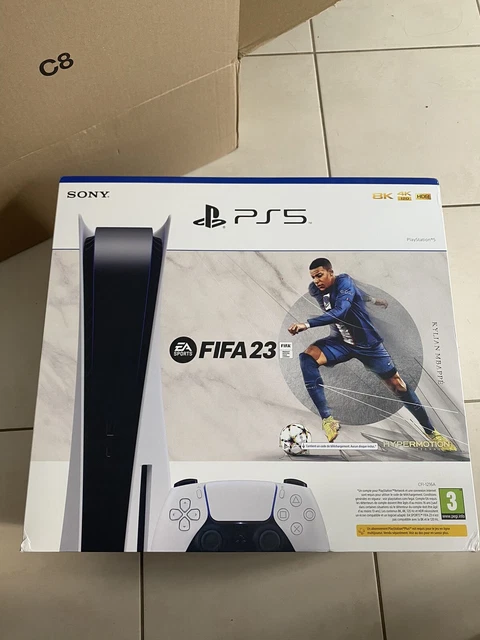 Pack Console Sony PS5 Edition Standard ( Blu-ray ) jeu FIFA 23 inclus
