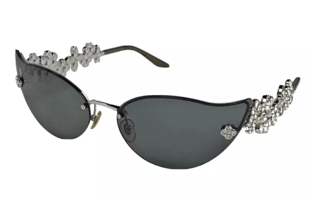 Louis Vuitton 1.1 Millionaires Sunglasses Black/Swarovski (Z1422W