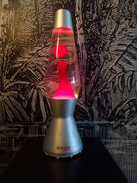 Lampe Lava Magma Violet & Rouge