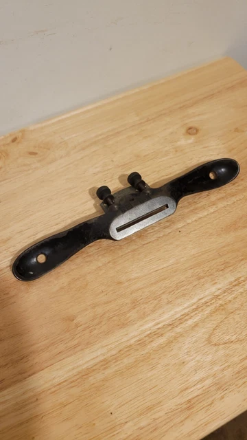 Vintage Stanley No. 151 Adjustable Spoke Shave, Flat Bottom, Usa 2