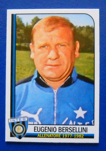 FIGURINA TUTTA L'INTER 1945/1986 EUGENIO BERSELLINI ALLENATORE