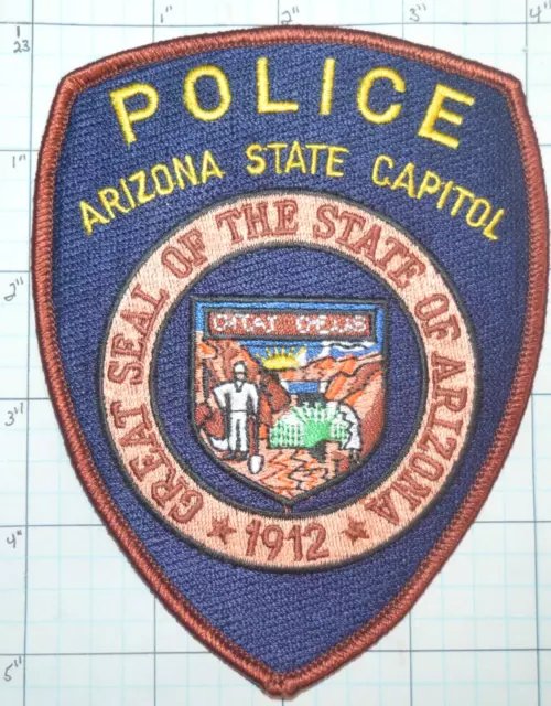 Arizona State Capitol Police Dept Patch