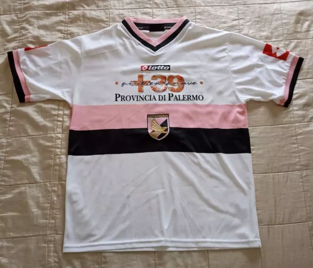 Maglia Lega Calcio Serie A 2004 / 05 Palermo Barone 8 Partita Cagliari Cvmac