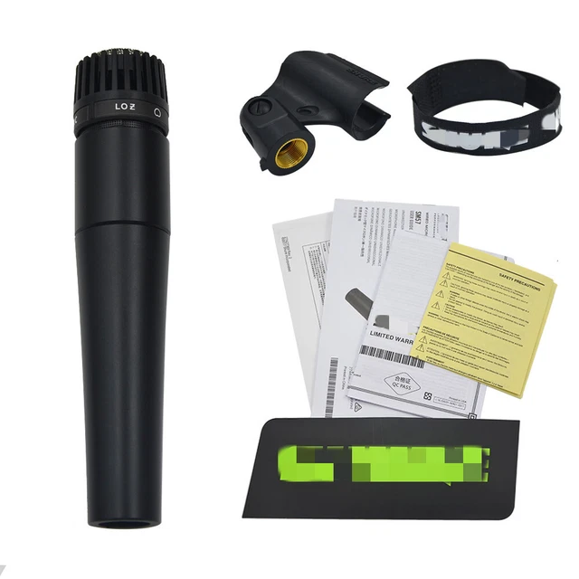 SHURE SM57LC CARDIOID Wired Dynamic Instrument Microphone SM57 FREE