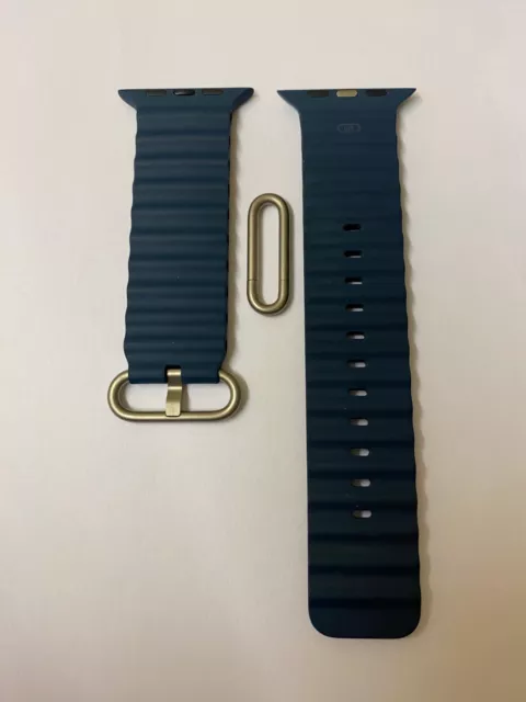 Genuine Apple Watch Ultra Blue Ocean Band One Size Loop Strap 49mm