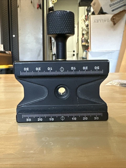 Manfrotto Camera Tripods & Monopods Hejnar Conversion Kit For Manfrotto 410 Head – Arca-Swiss Compatible, Fits RRS, Wimberley, Kirk, Aluminum, 360° Rotation Hejnar Conversion Manfrotto 410 To Arca Swiss RRS Wimberley - Foto 14