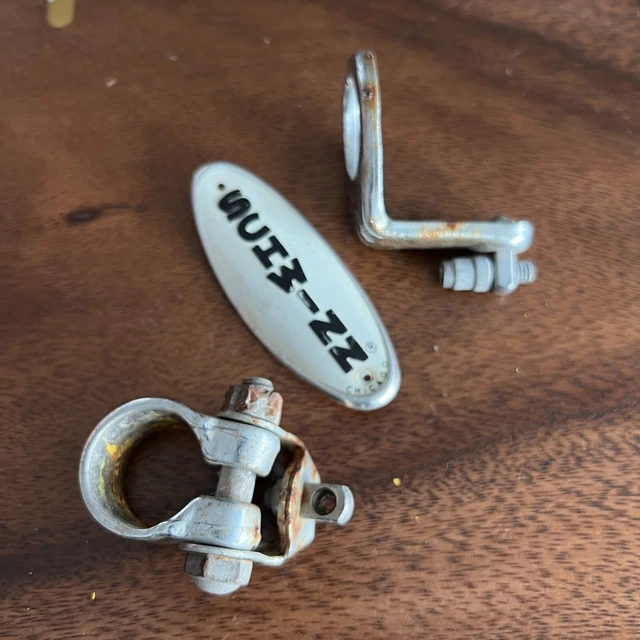 Vintage Schwinn Continental Brake Cable Hanger Headset  Seatpost Clamp Headbadge