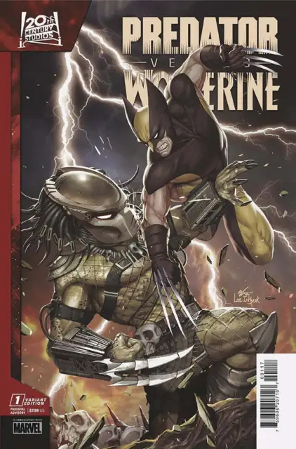 Predator Vs Wolverine #1 - Marvel Comics - 2023 - 1:50 Inhyuk Lee Variant