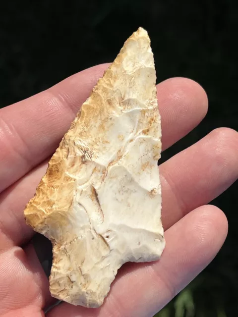 Adena Dickson Arrowhead Missouri Ancient Authentic Native American Artifact