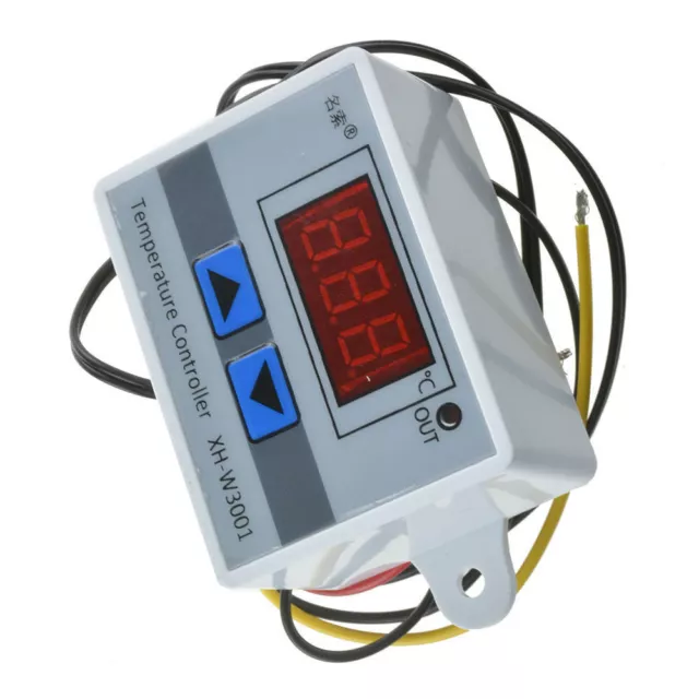 DC 12V 10A Digital LED Temperature Controller Thermostat Control Switch Probe