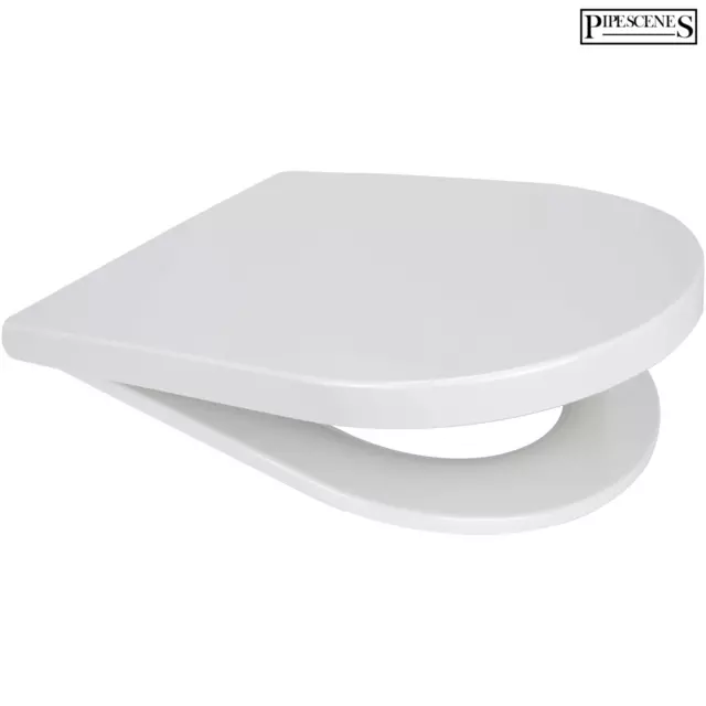 Middle D Style Toilet Seat Top Fix Soft Close Fits... Vitra S50 - Vitra Zentrum