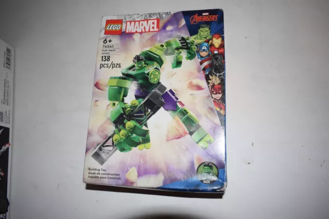 Lego Marvel Avengers - 138pc HULK MECH ARMOR Building Set! #76241 -NEW (HDN25)