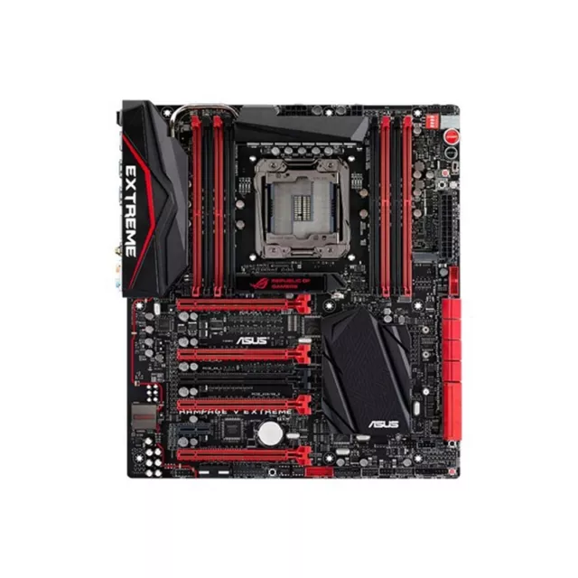 ASUS RAMPAGE V EXTREME / U3.1 Intel X99 + E5-2643 V3 CPU, LGA 2011-V3 DDR4 E-ATX