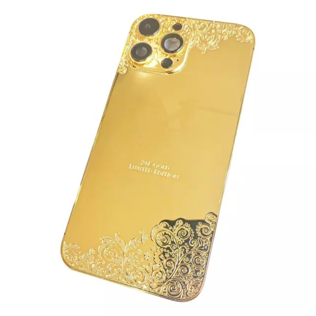 24ct Iphone 14 pro 24ct gold plated housing