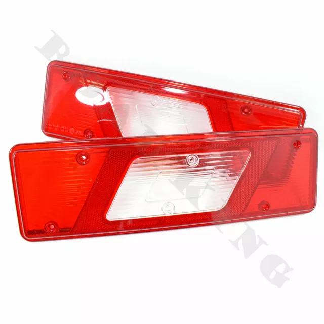 2 pezz Lente luce posteriore per Ford Transit MK8 1831334 1831256