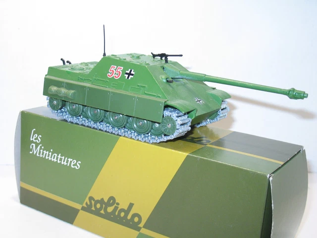 Le char allemand Flakpanther Coelian miniature de Solido au 1/50e
