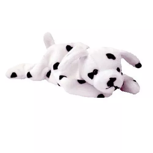 TY Beanie Baby - SPARKY the Dalmatian Dog (with Dotty Tush Tag) (8 inch) - MWMTs