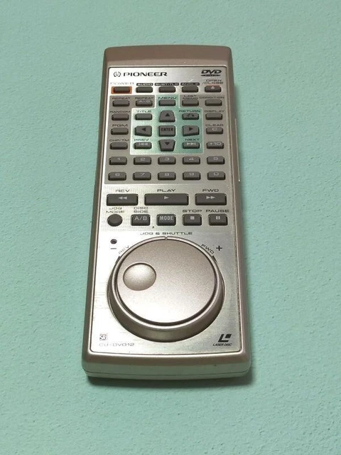【動作保証】CU-DV012 Pioneer DVL-909用リモコン リモコン PIONEER/パイオニア CU-DV012 DVL-909 LDプレーヤー