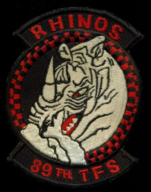 USAF 89th Tactical Fighter Squadron Patch K-1