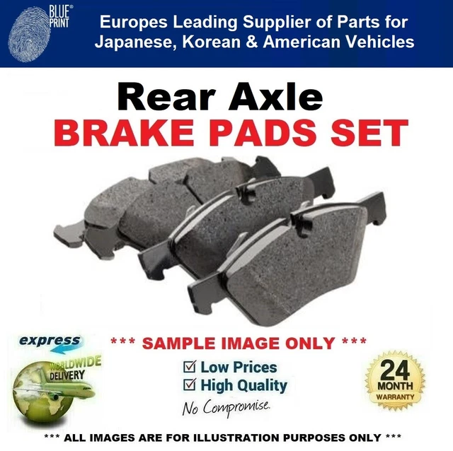 Kit Frein Arrière : 2 Disques + 4 Plaquettes Pour Ford Mondeo V (2014–) - Compatible Références 2016293, 2018449