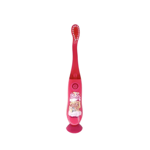 Brosse à dents Lumineuse Enfant avec Ventouse - Barbie