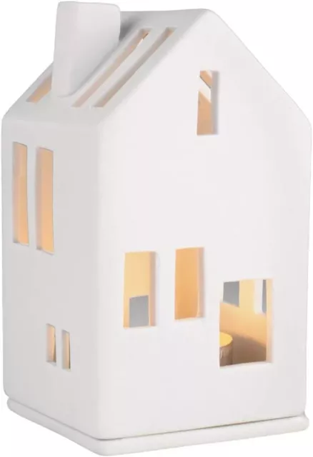 Räder Mini Lichthaus Wohnhaus Teelichthalter Porzellan Windlicht Teelicht