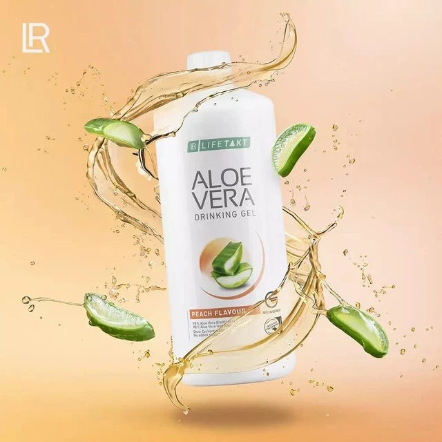 ALOE VERA DRINKING Gel Peach £38.88 PicClick UK