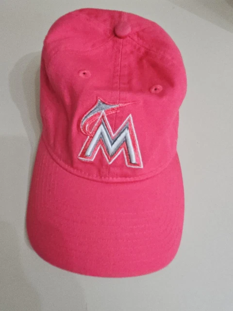 New Era Miami MARLINS Baseball Pink Cap Hat