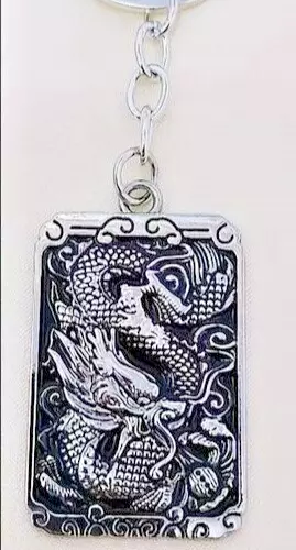 Fashionable Metal Retro Dragon Car Keyring Car Key Chain For Men For Woman Gift