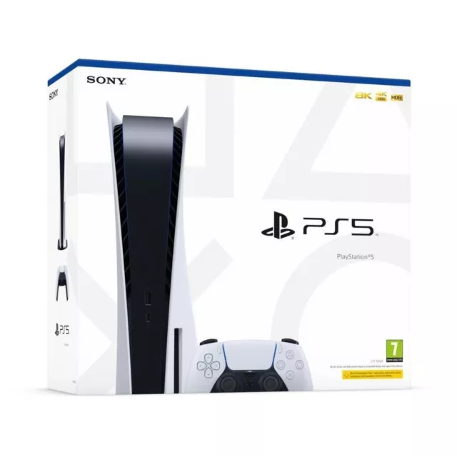 Sony Console Ps5 Standard Edition - Playstation 5 Disco - 825Gb - Eu - White