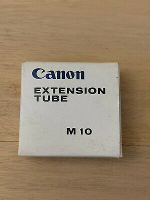 Canon extension tube M 10 , avec sa boite d'origine TBE .