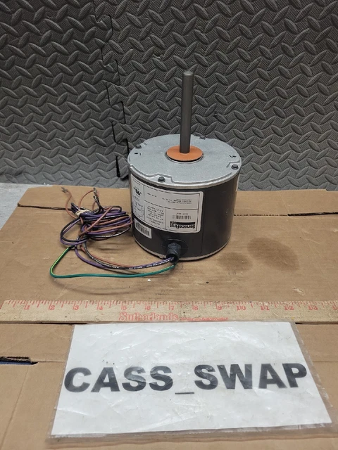 1)  Trane Condenser Fan Motor MOT18687 Perm Split Cap 825 RPM 1/6 HP 200-230
