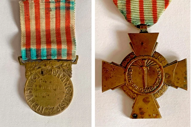 Médailles Militaires Françaises 1914-1918 - Croix Du Combattant, Commémorative Interalliée - Sapeur Du Génie