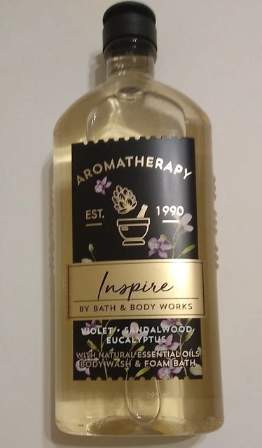 Bath & Body Works Aromaterapia INSPIRE Lavado Corporal + Baño de Espuma NUEVO