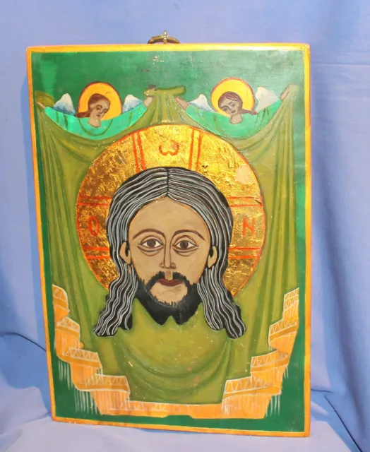 Icono Ortodoxo Pintado a Mano Jesucristo