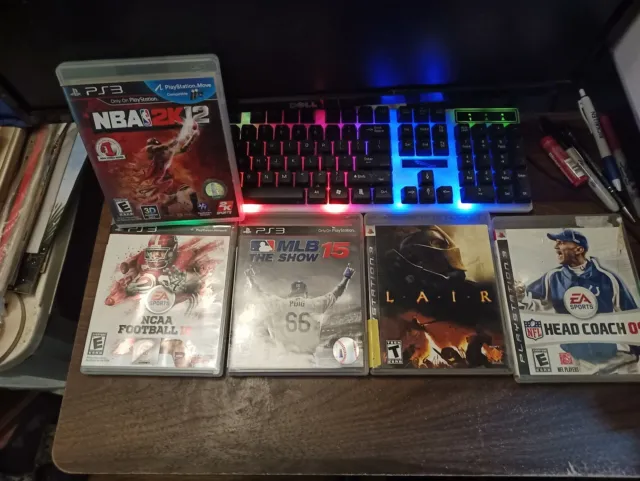 ps3 games used good a variety of 9 games 